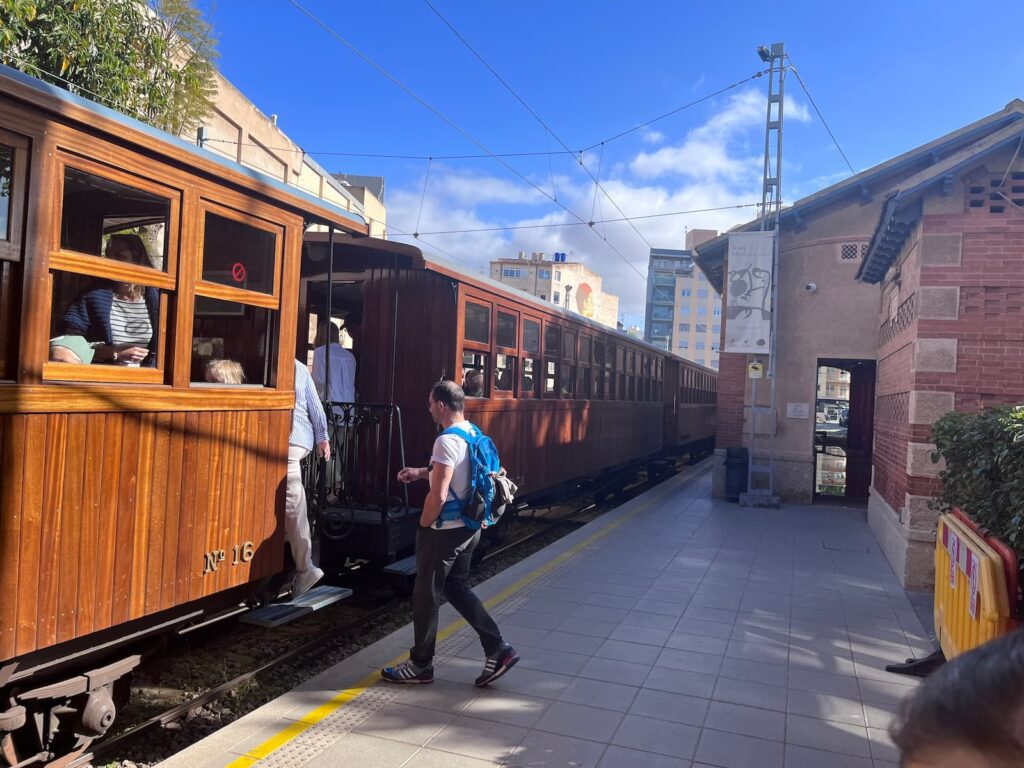 Tram at Soller